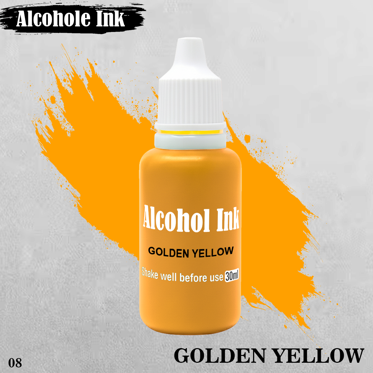 Golden Yellow Alcohol Ink 30ml