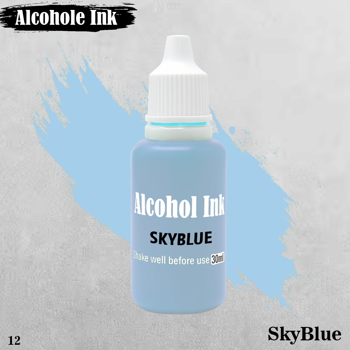 Sky Blue Alcohol Ink 30ml