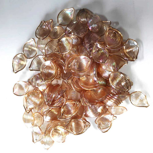 Acrylic Rose Petals Leaf - Bronze - 50 Gms