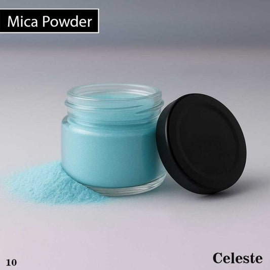 Mica Powder - Celeste