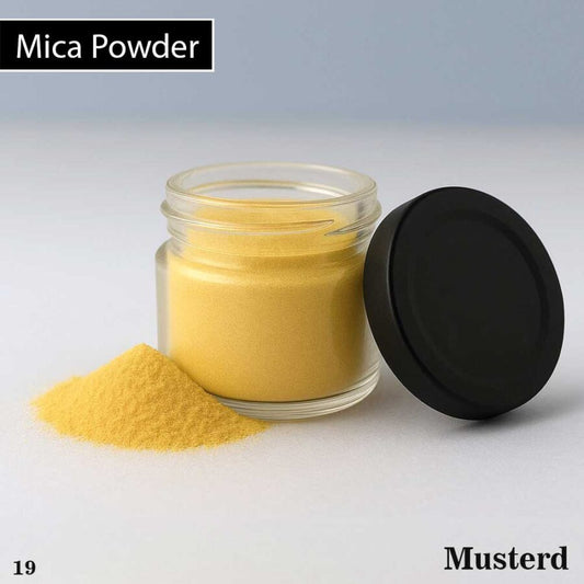 Mica Powder - Mustard