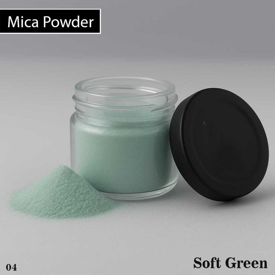 Mica Powder - Soft Green