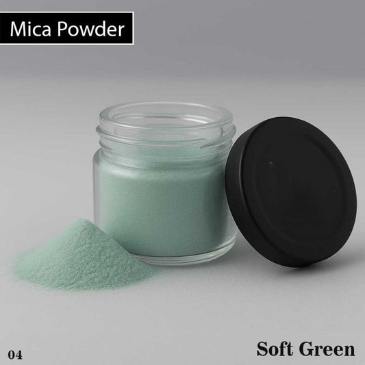 Mica Powder - Soft Green