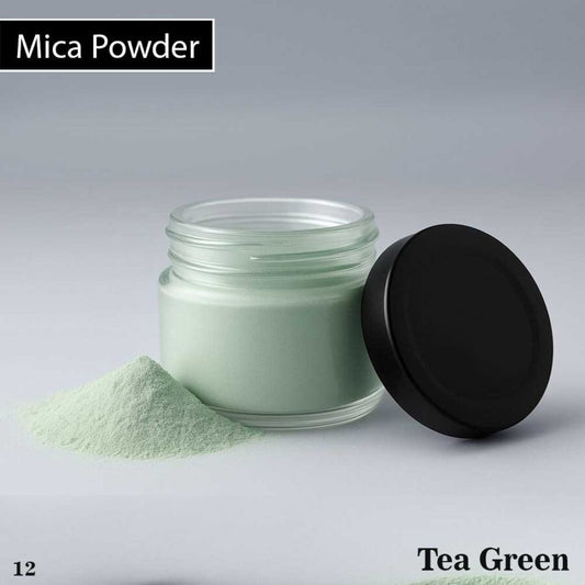 Mica Powder - Tea Green