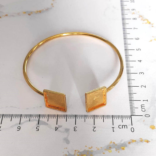 Two Square Kada Bracelet