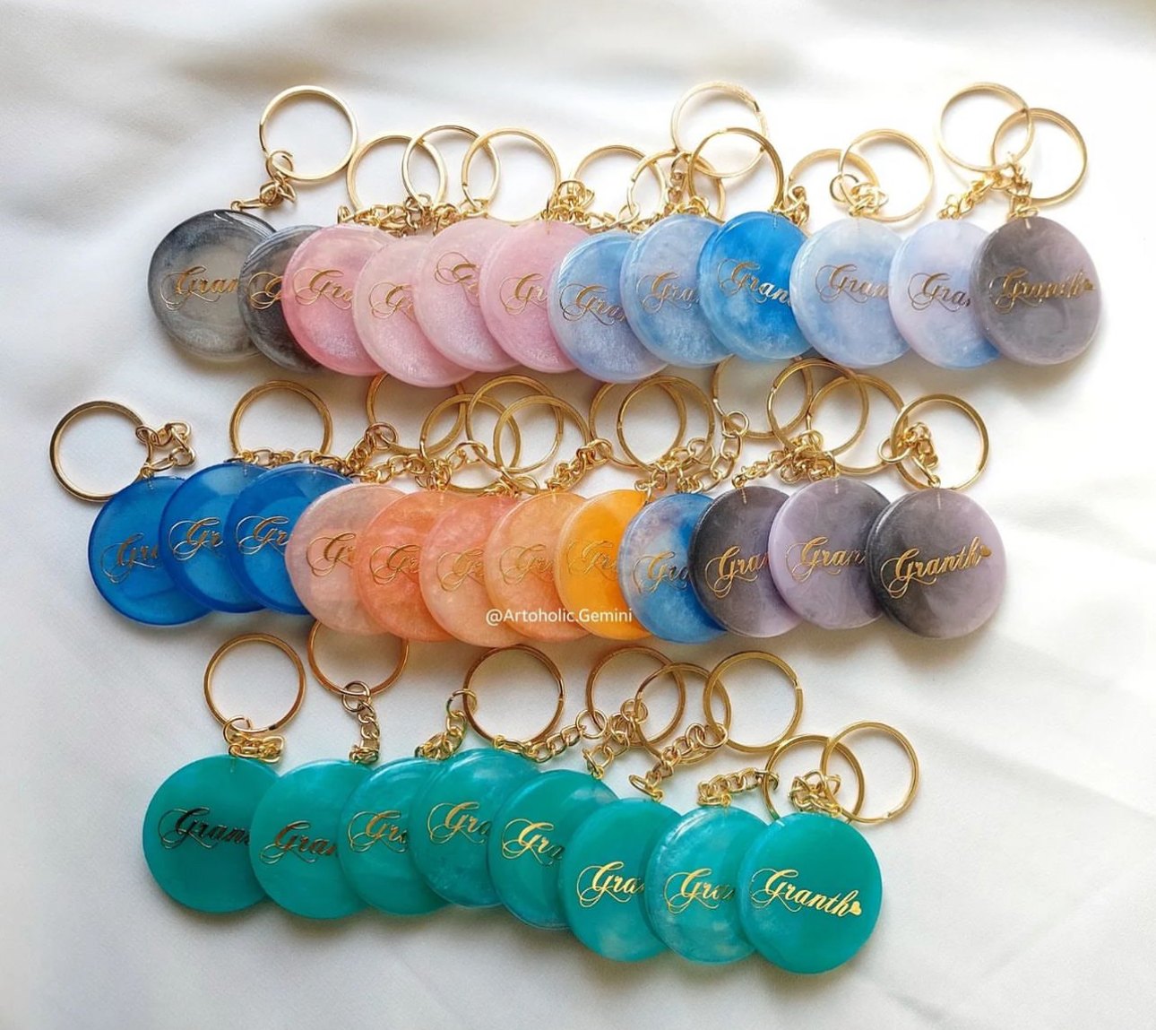 Keychain and Pendant 2Inch Silicone Mould