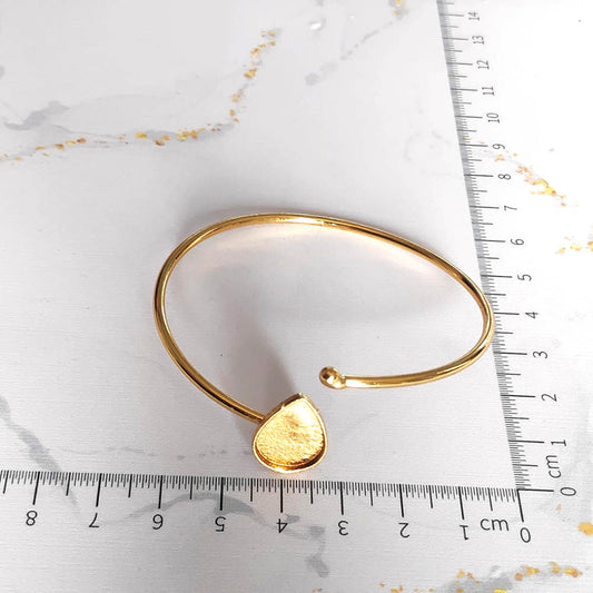 Oval Drop Kada Bracelet