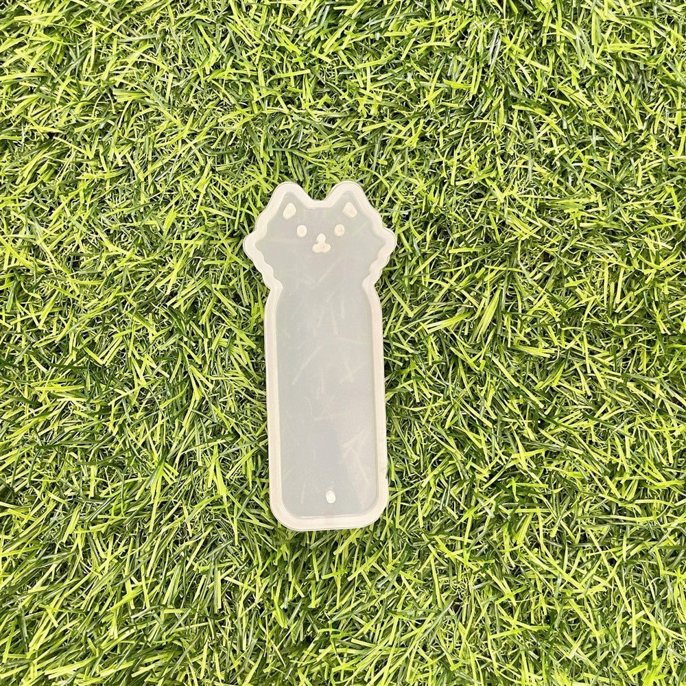 Bookmark Cat 10x4cm 3mm Depth Silicone Mould