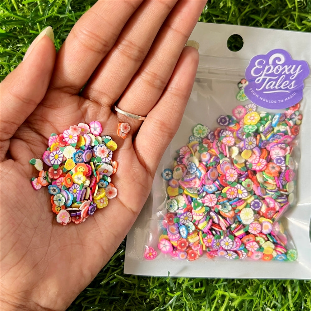 Confetti Mix Polymer Beads
