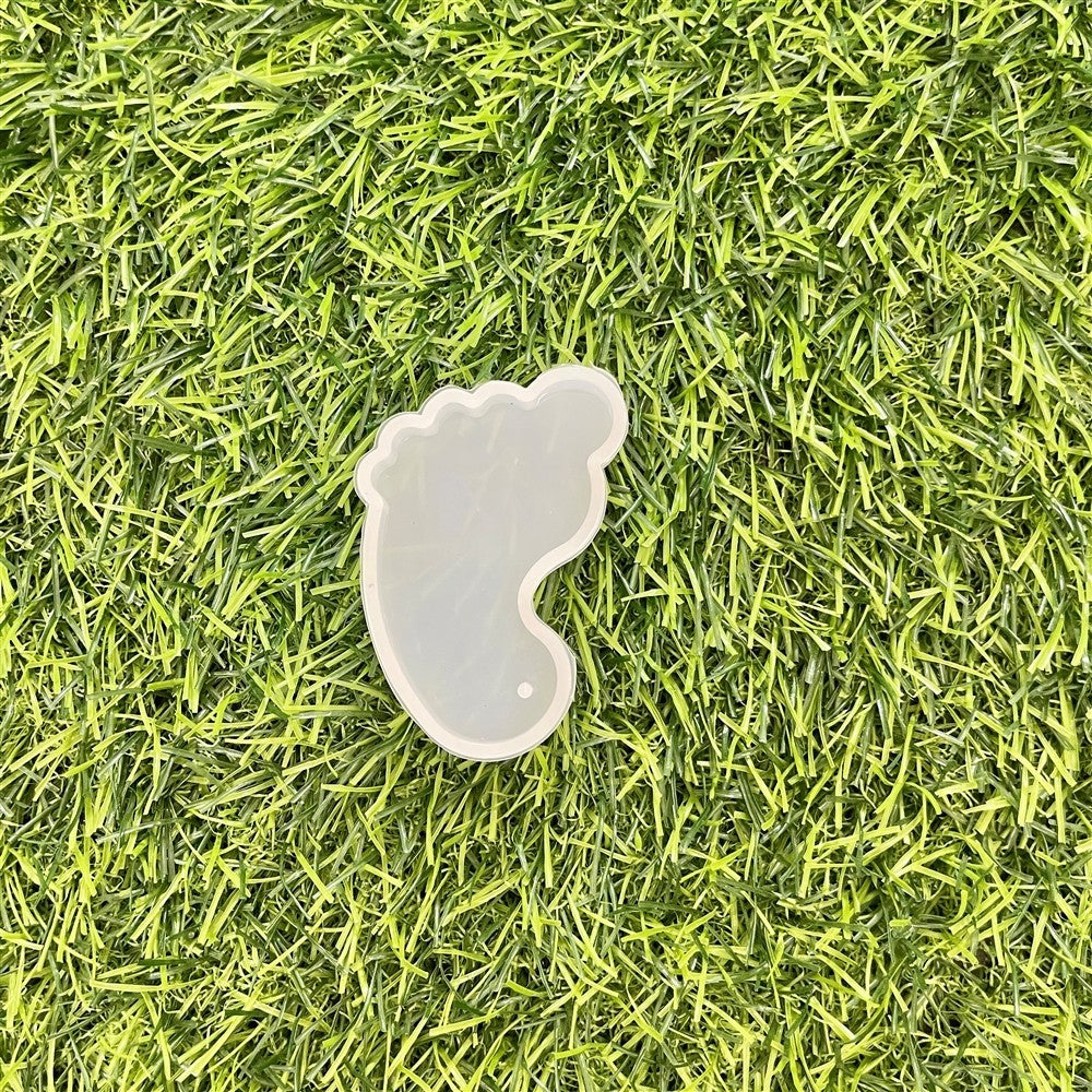 Keychain Foot 2Inch SIlicone Mould