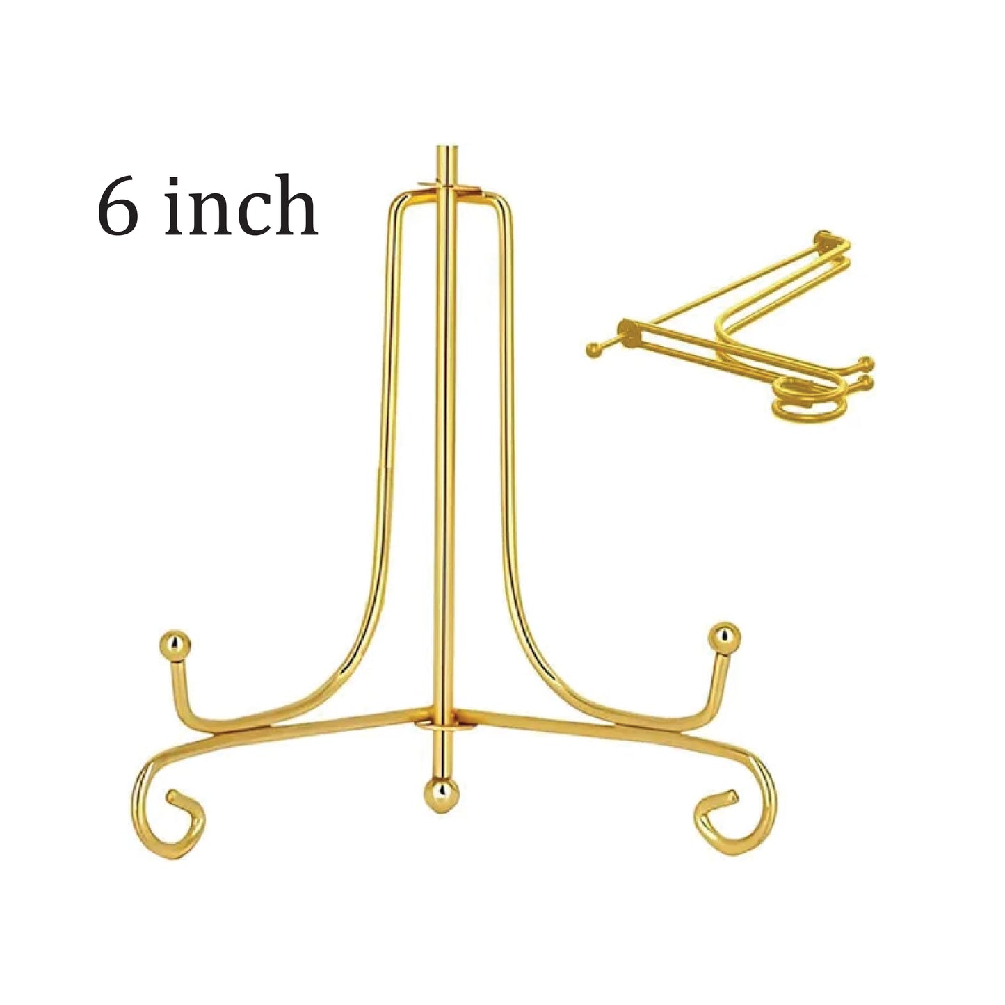 Metal Foldable Stand - 6 Inch
