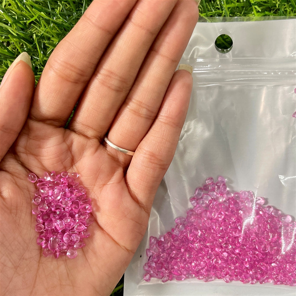 Pink Pop Crystal Chips – 20g Pack
