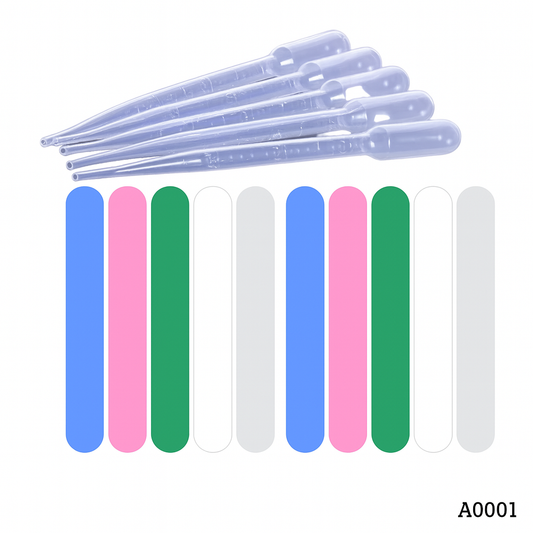 Resin Mixing Stick (5pc) + Dropper Set (5pc) | Must-Have Resin Tools Combo
