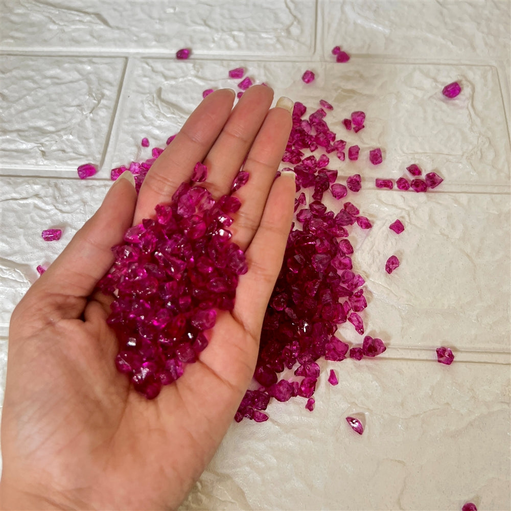 Ruby Pink Crystal Clear Stone – 500gms