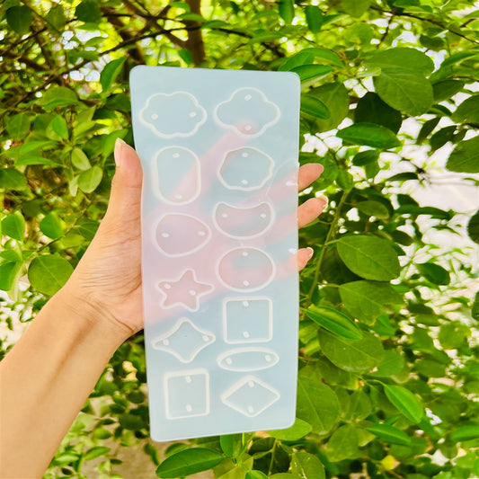 Star & Cloud Combo Rakhi Mould – 14 Cavities