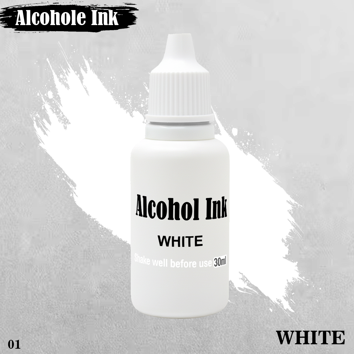 White Alcohol Ink 30ml