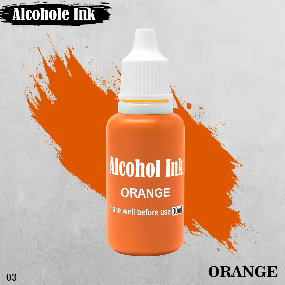 Orange Alcohol Ink 30ml