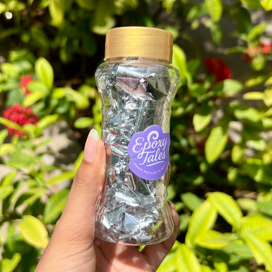 Silver Foil Bottle