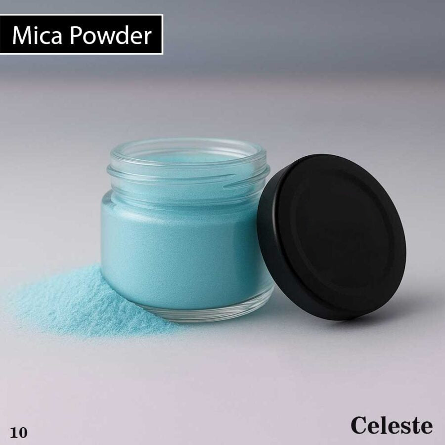 Mica Powder - Celeste