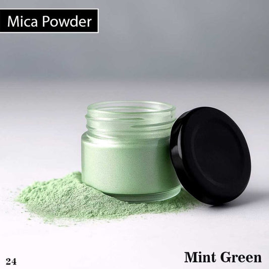 Mica Powder - Mint Green