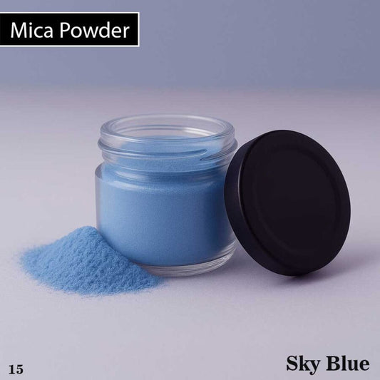 Mica Powder - Sky Blue
