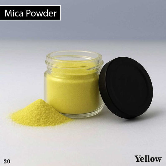 Mica Powder - Yellow