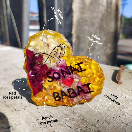 Heart Diamond 3 Inch 10mm Silicone Diamond