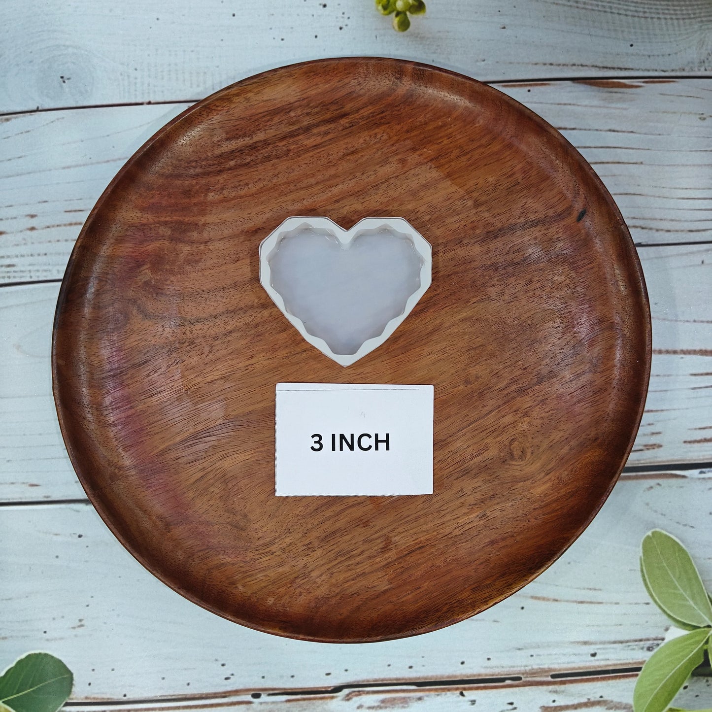 Heart Diamond 3 Inch 10mm Silicone Diamond