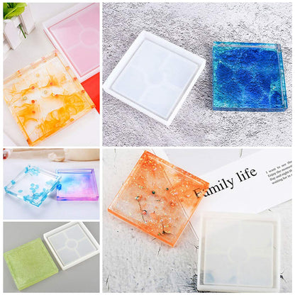 Square Border 4Inch 10mm Depth Silicon Mould