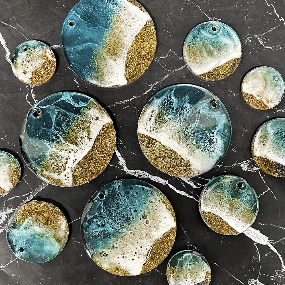 Round 8 cavity Bracelet 3×5.5inch Silicon Mould