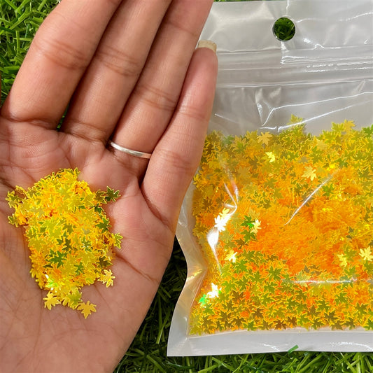 Amber Sparkle Sequin Mix