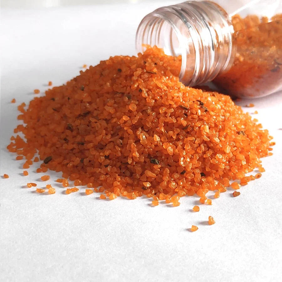 Amber Orange Sand Powder – 100g – Epoxy Tales