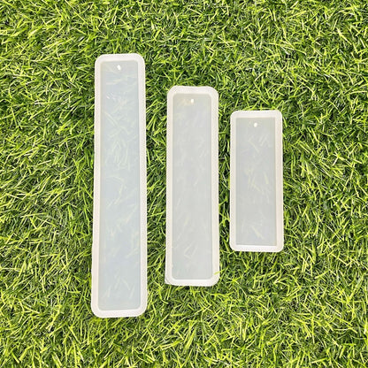 Bookmark 3pcs Mould 8x4cm 6x4cm 4x4cm 3mm Depth