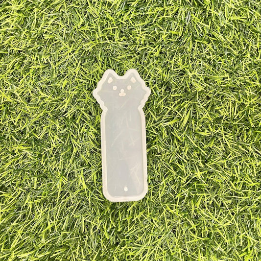 Bookmark Cat 10x4cm 3mm Depth Silicone Mould