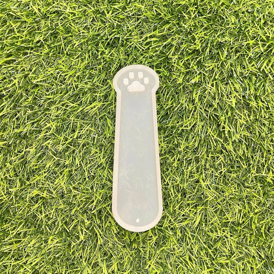 Bookmark Paw 15x4cm 3mm Depth Silicone Mould
