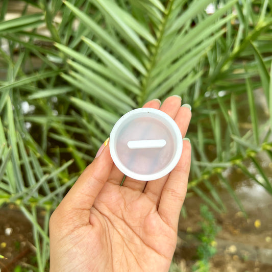 Round Single Ring Holder  Silicone Mould - 18 MM Depth