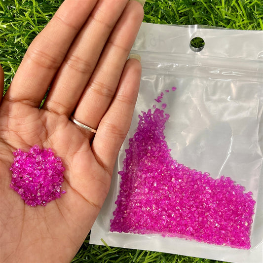 Fuchsia Sparkle Chips – 20g Pack