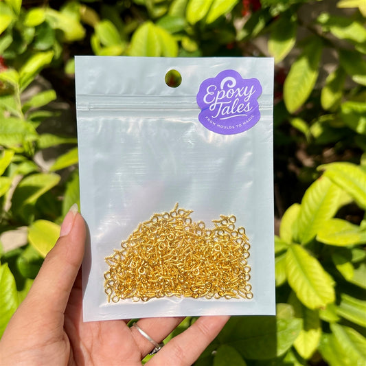 Eye Hooks (Small) - Golden