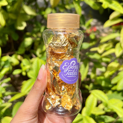 Golden Foil Bottle