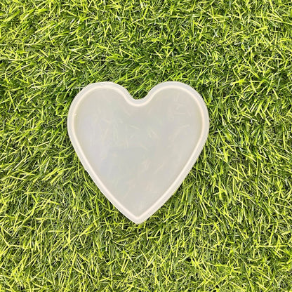 Heart 4In 10x9cm 8mm Depth SIlicone Mould