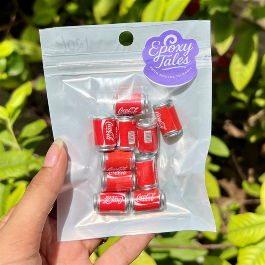 Miniature Coca Cola Can Set – Set of 10