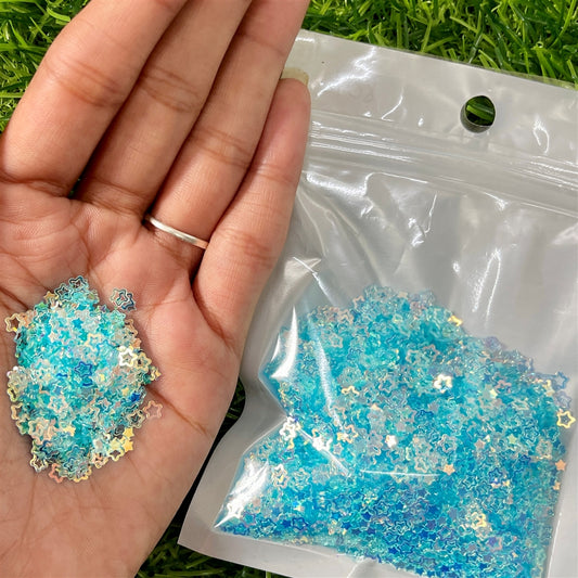 Minty Blue Sparkle Sequin Mix