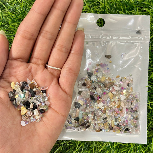 Multicolor Natural Tumbled Chips – 20g Pack