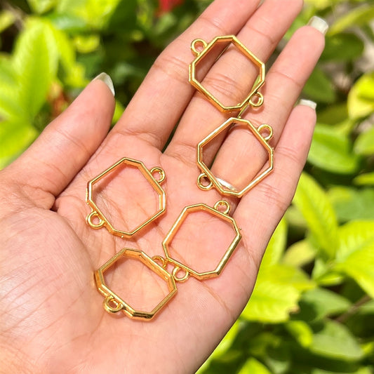 Octagon Gold Charm Pack (Set of 5)