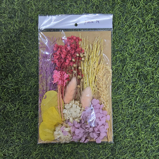 Pink Pastel Bloom Mixed Dried Flower Pack
