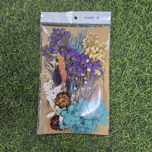 Purple Field Mixed Dried Flower Pack