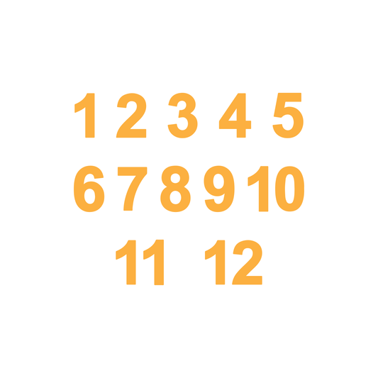 English Numbers - All