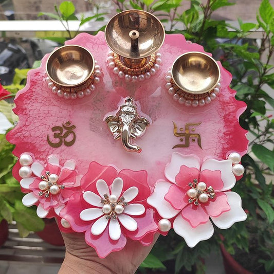 Flower 4 IN ONE 4X4 3X3 2X2 1.5X1.5In Silicone Mould