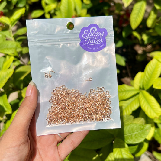 Eye Hooks (Small) - Rosegold