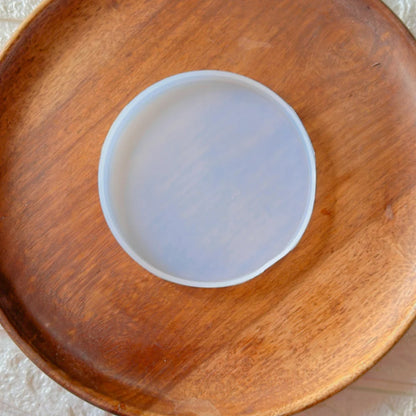 Round Plain 04x04Inch 8mm Depth Silicon Mould